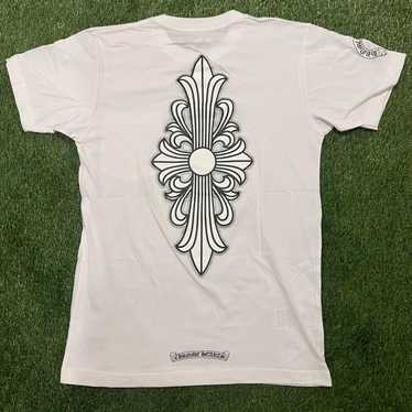 CHROME HEARTS ホワイトTシャツ Chrome Hearts Floral Cross T-Shirt 'White' CHFC544