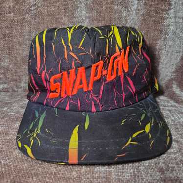 USA製 Snap-on 2トーンキャップ ブラックxパープル VINTAGE snapon | STORES