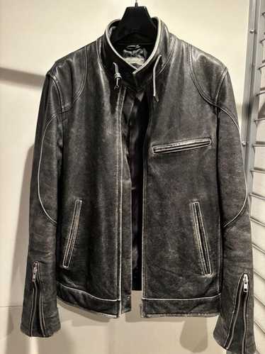 【美品】ニチワ　ジャケット本革　Ｍ　WIND ARMOR 890555316.jpg