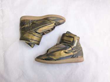 Maison Margiela レザー スニーカー　カーキ　42 Maison Margiela レザー スニーカー カーキ 42