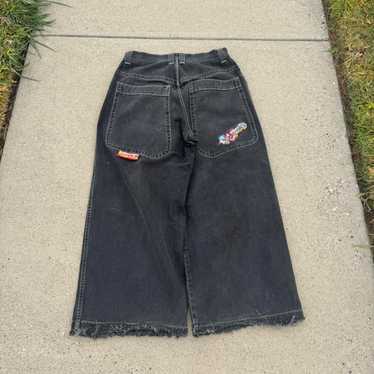 jncoブラックデニム DHgate.com:JNCO Black Baggy Retro Jeans, Embroidered Dice