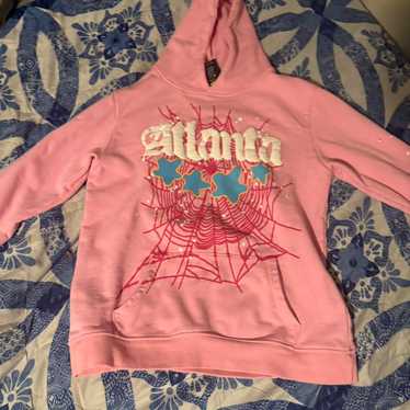 【正規品】Sp5der Atlanta ピンク Sサイズ スパイダー 説明欄必読 Atlanta Sp5der Hoodie (pink) - Gem
