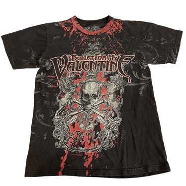 Bullet For My Valentine バンドT 2010 TOUR Vintage T Shirt Bullet For My Valentine - Gem