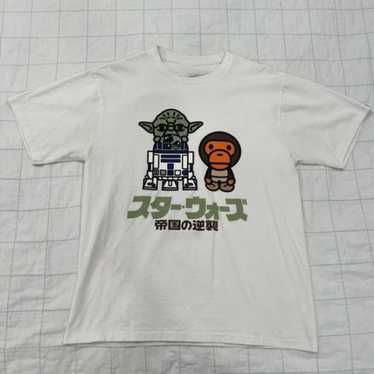 Baby Milo スター・ウォーズ Tシャツ 120cm ホワイト Enzo - White Star - White baby t-shirt with frog print - Molo