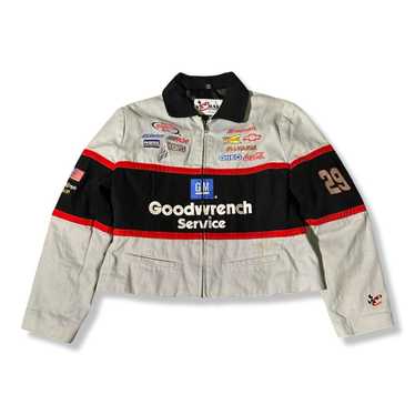 ジャケット・アウター 90s chase anthentics racing jacket usa Vintage 1990s Dale Earnhardt the Intimidator Nascar Racing