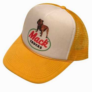 Vintage mack trucker hat - Gem