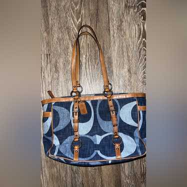 Vintage coach denim bag - Gem