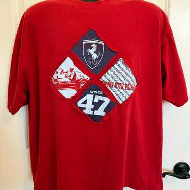 Vintage ferrari t shirt - Gem