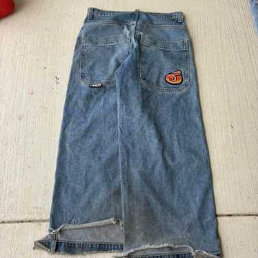 JNCO JEANS baggy jeans 34×30 JNCO Eagle Vintage Baggy Jeans - 34 x 30 – Ropa Chidx