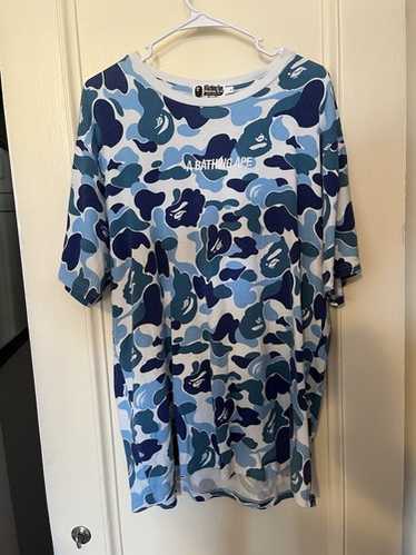 トップス Bape blue camo s/s tee Bape blue camo t - Gem