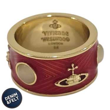 vivienne westwood 旧タイプ　キングリング　レッド Vivienne Westwood ヴィヴィアンウエストウッド リング KING