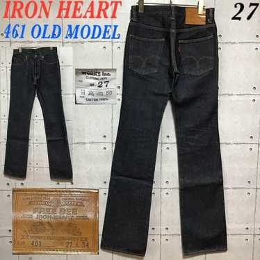 アイアンハート　４６１　Ｗ３２ IRON HEART アイアンハート 461S ワッペン デニムパンツ