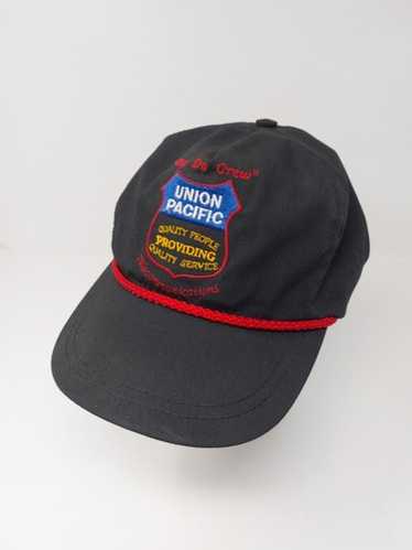ビンテージ UNION PACIFIC キャップ トラッカーキャップ 帽子 古着 Union pacific hat cap - Gem