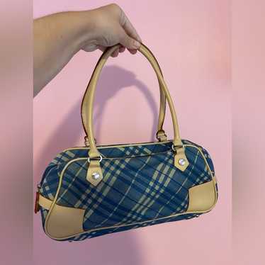 ⭐︎Vintage Burberrys OF LONDON BLUE LABEL Vintage leather Burberrys of London Blue Label suitcase with