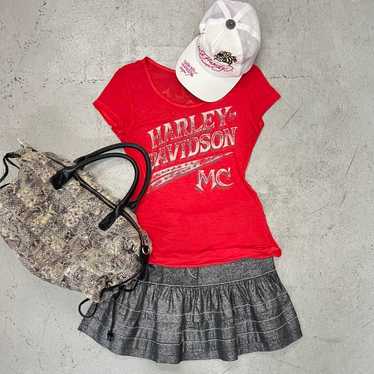 Harley davidson girls tee - Gem