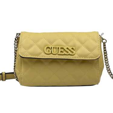 GUESS ショルダーバッグ イエロー GUESS Shoulder Bag: Pale Yellow