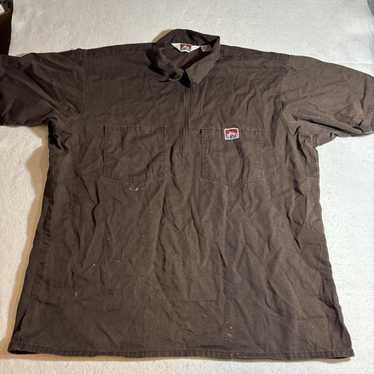 BEN DAVIS 2000s vintage　32 Vintage 90s Ben Davis Work Wear Graphic T Shirt Box Logo