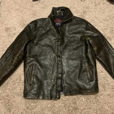 Vintage aeropostale leather jacket - Gem