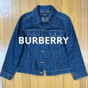 BURBERRY ダークブルーデニムジャケット L BURBERRY ダークブルーデニムジャケット - メルカリ