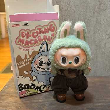 ラブブ EXISTING MACARON Green Grape Labubu The Monsters Exciting Macaron Vinyl Face Series Green