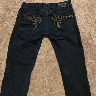ROBIN'S JEAN ダークデニム スリムフィット ROBIN'S JEAN ロビンズジーン メンズ スリム デニム ベーシック