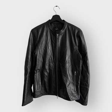 ジャケット・アウター 00s japanese label fur leather jacket Japanese Brand Japanese Label 00s Hooded Napoleon Jacket