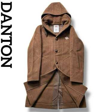 DANTON ウールモッサwool mosser coat Danton WOOL MOSSER COAT - navy wom | Garmentory