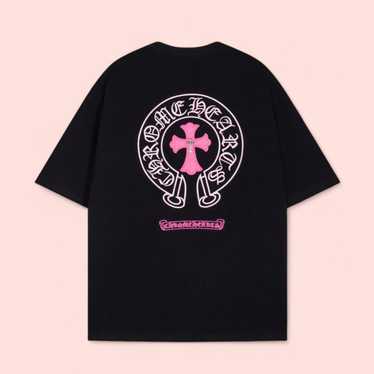 Chrome Hearts Pink Black Tee - Gem
