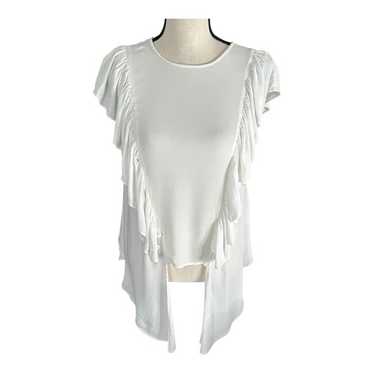 FRAME KNOTTED FLUTTER SLEEVE BACK BUTTON, SIZE Sm… - image 1