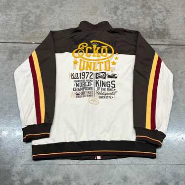 echo unltd ハーフジップ　アウター　vintage VINTAGE ECKO UNLTD FULL ZIP SWEATER (L)