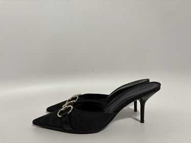 Gucci horsebit monogram heels - Gem