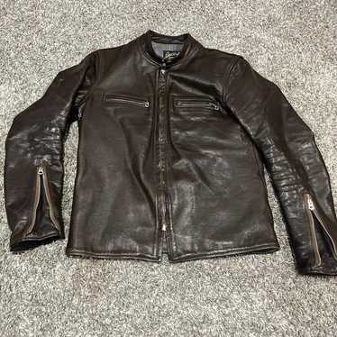 Aero Leathers ブラック　Veste Des Rallye　　38 Aero Leather Veste Des Rallye