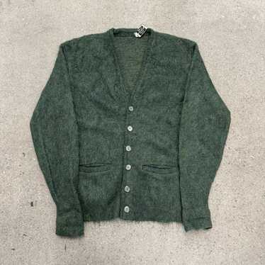 トップス 60s vintage mohair cardigan Vintage Mohair Cardigan [Sears KINGS ROAD] [1960s-] Green