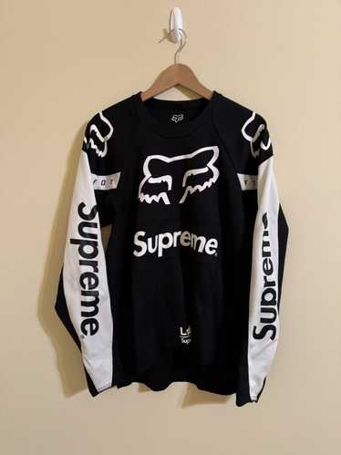 トップス supreme fox Racing Buy Supreme x Fox Racing Moto Jersey Top 'Red' - SS18KN58