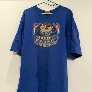 HARLEY DAVIDSON Blue flame ルーニーチューンズ HARLEY DAVIDSON Blue flame ルーニーチューンズ