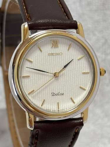 【極美品】SEIKO　ドルチェ　5S21-6020　スイープセコンド　セラミック J-9229| セイコー SEIKO ドルチェ スイープセコンド 5S21-6020
