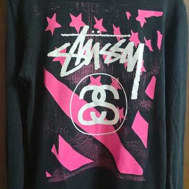 Stussy shirt logo pink - Gem