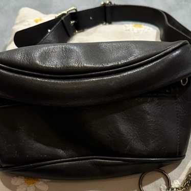 バッグ Vintage Coach Pocket Waist Pack Black Rare Coach Vintage Black Pocket Waist Pouch. Belt Bag Size