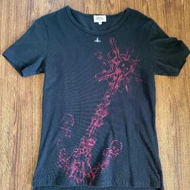 Vivienne Westwood Tシャツ ヴィンテージ スカル ブラック S