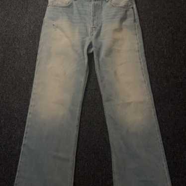 p Acne 2021M Split White デニムパンツ 29/32 Acne Studios 2021M Split White デニム