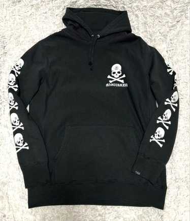 master mind × stussy hooded skull Stüssy - Skull and Bones Pigment Dyed Hoodie | HBX