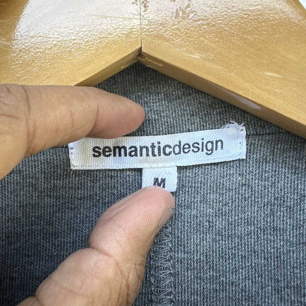 semanticdesign Semantic Design Asymetrical Zip Pu… - image 11
