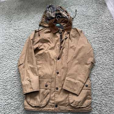 Barbour LIGHTWEIGHT BEAUFORT XXL ベージュ BARBOUR LIGHTWEIGHT BEAUFORT JACKET L 54 COAT WITH REMOVABLE