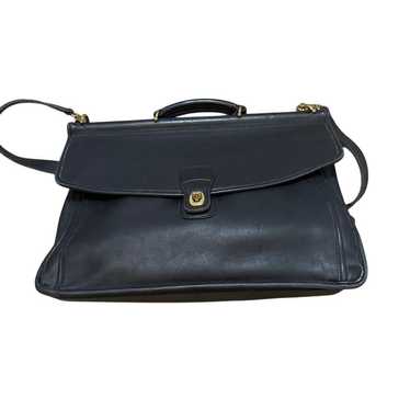 バッグ Vintage Coach Business Briefcase 5266 Coach G13-5266 LARGE Vintage Beekman Black Leather Briefcase