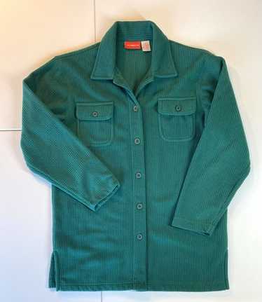 LIZ claiborne vintage shirt ヴィンテージ 綿 シャツ 90's Liz Claiborne navy silk Shirt | GARYO