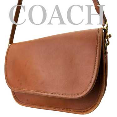 バッグ Coach Vintage One Shoulder Bag Brown Vintage Coach One Shoulder Bag Leather Brown 0061309K
