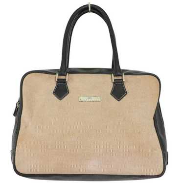バッグ PRADA BOSTON CANVAS LEATHER HAND BAG Prada boston canvas leather - Gem