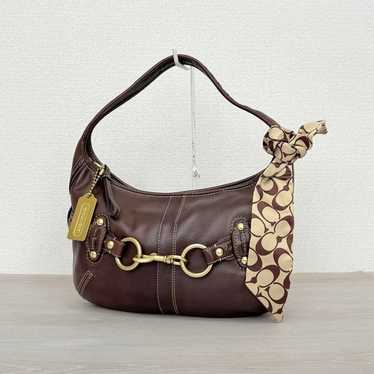 バッグ Coach Hampton Ergo Leather Hobo Bag Ltd. Coach hamptons ergo hobo - Gem