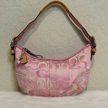 バッグ Coach Soho Optic Signature Hand Bag Coach soho optic signature - Gem