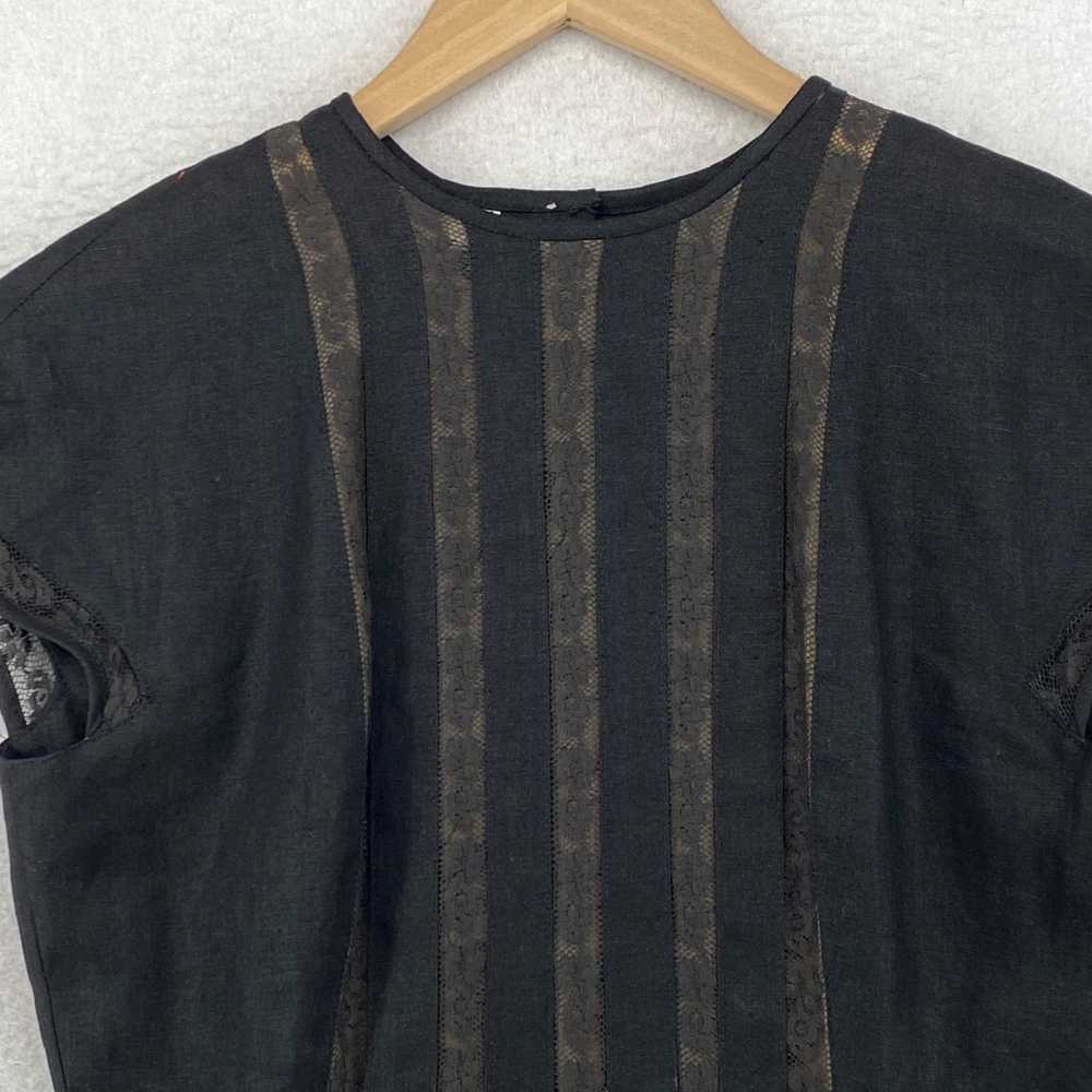 Albert Nipon Vintage Albert Nipon Linen Dress - B… - image 3